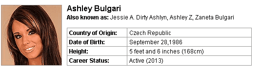 Pornstar Ashley Bulgari