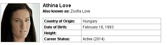 Pornstar Athina Love