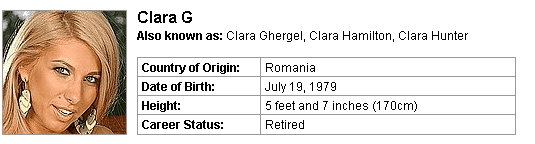 Pornstar Clara G