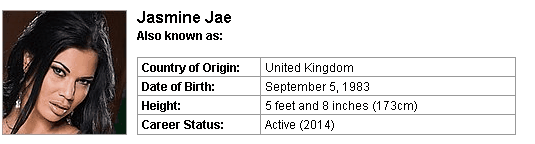 Pornstar Jasmine Jae