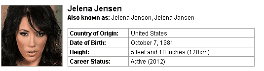 Pornstar Jelena Jensen