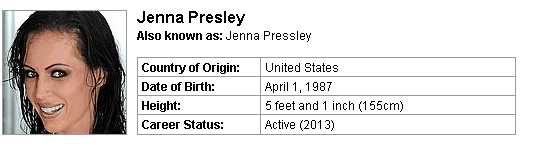 Pornstar Jenna Presley
