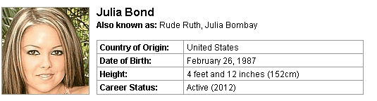 Pornstar Julia Bond
