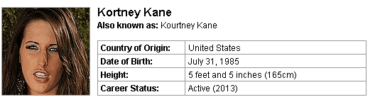 Pornstar Kortney Kane