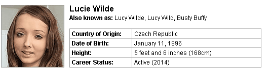 Pornstar Lucie Wilde