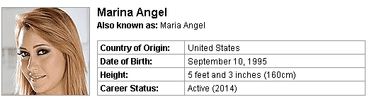 Pornstar Marina Angel