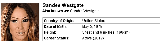 Pornstar Sandee Westgate