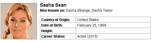 Pornstar Sasha Sean