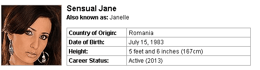 Pornstar Sensual Jane