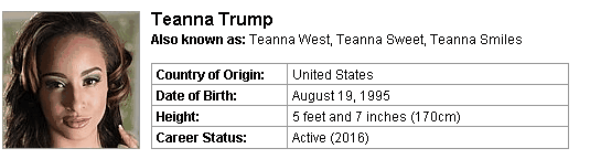 Pornstar Teanna Trump