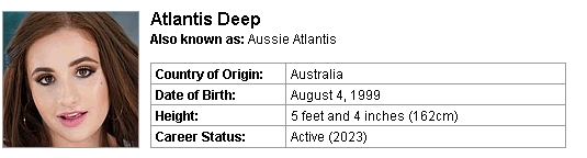 Pornstar Atlantis Deep