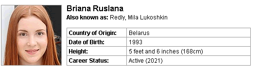 Pornstar Briana Ruslana