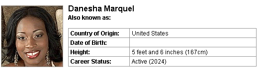 Pornstar Danesha Marquel