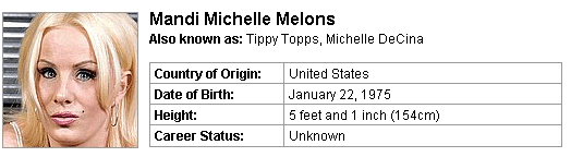 Pornstar Mandi Michelle Melons