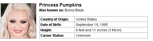 Pornstar Princess Pumpkins