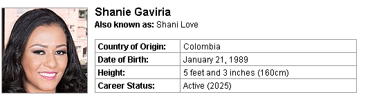 Pornstar Shanie Gaviria