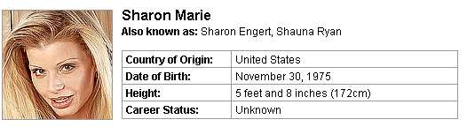 Pornstar Sharon Marie