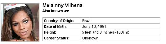 Pornstar Melainny Vilhena