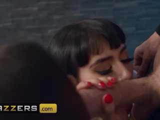 Janice Griffith in black stockings getting fucked by Danny D in front of her friend