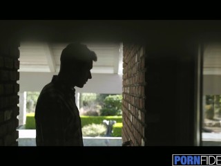 Jade Nile is having a hard passionate sex with James Deen