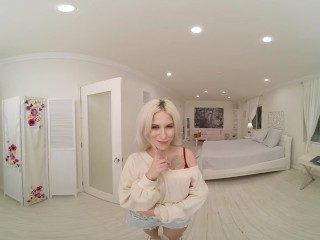 Cute blonde Kiara Cole getting fucked in POV